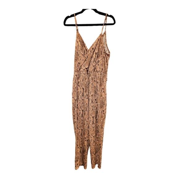 EXPRESS Snake Print Jumpsuit - Size XL‎ - Picture 3 of 9